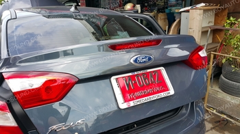 FORD ALL NEW FOCUS ใช้งานฟร้อนท์เดิมๆ เพิ่มเติมตู้ BASS MTX XTL110P ช่วยให้มิติในรถมันส์ขึ้นกว่าเดิม 1