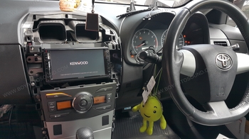TOYOTA ALTIS 2008-2012 ติดตั้งงานชุดเครื่องเสียงรถยนต์แบบ multimedia  SPL ไว้วางใจ KENWOOD DDX715WB 2