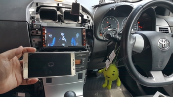 TOYOTA ALTIS 2008-2012 ติดตั้งงานชุดเครื่องเสียงรถยนต์แบบ multimedia  SPL ไว้วางใจ KENWOOD DDX715WB 7