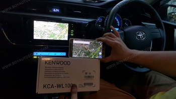 TOYOTA ALTIS2014-2016 ใช้งานวิทยุ KENWOOD DNR935WBT ตัวตรงรุ่น toyota แบบ plugplay ไม่ต้องดัดแปลงงา 1