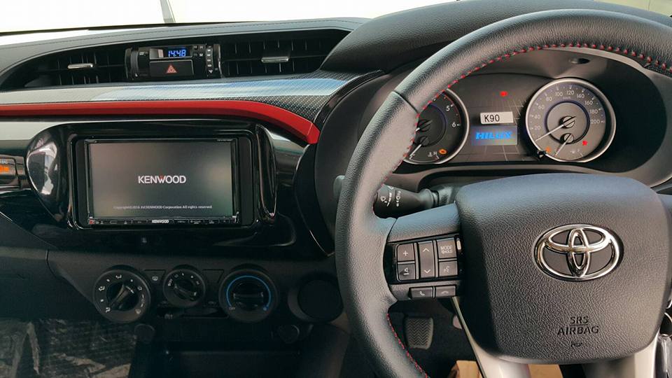 KENWOOD DDX6016BT+REARVIEW CAMERA หล่อเหลาเอาการใน TOYOTA REVO ฟังก์ชั่นครบครันในราคาเบากระเป๋า 6