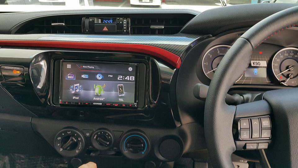 KENWOOD DDX6016BT+REARVIEW CAMERA หล่อเหลาเอาการใน TOYOTA REVO ฟังก์ชั่นครบครันในราคาเบากระเป๋า 7