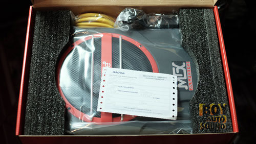 MTX IB800X ซับบ็อกซ์เลือดใหม่ ระบบตู้กึ่งเปิดกึ่งปิด แบบ passive radiator รีดเบสออกเต็มพลัง 3