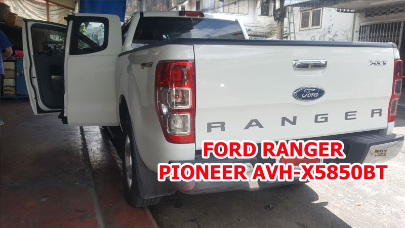 กระบะพันธุ์แกร่ง FORD RANGER MC พร้อมอวดความเท่ห์ PIONEER กับ AVH-X5850BT ทะลุพิกัดกันแล้ววันนี้ 2