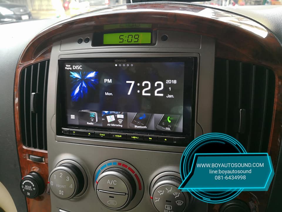 kenwood ddx9018s vs Hyundai H-1 คู่ชกสมศักดิ์ศรีกันสุดๆ 1
