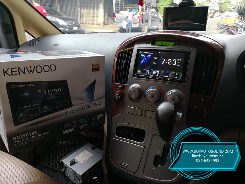 kenwood ddx9018s vs Hyundai H-1 คู่ชกสมศักดิ์ศรีกันสุดๆ 6