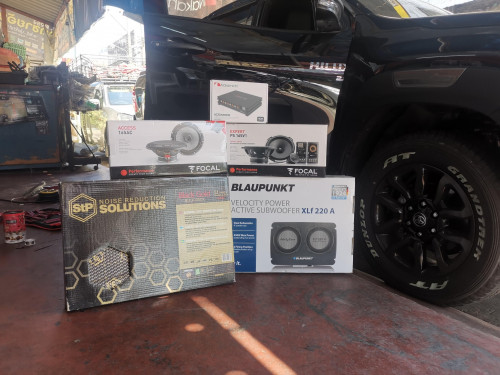 TOYOTA HILUX REVO จัดเซ็ทเครื่องเสียงติดรถยนต์ แบรนด์ดัง ฟัง Hi-End   จัดชุด Mix&Match รับประกันรายล 1