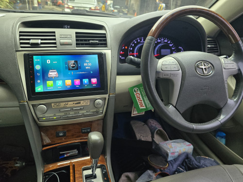 toyota camry 2010 ติดตั้งจอแอนดรอยด์ Machtig ram4 rom64 preout 5v. รุ่นนี้เสียงดีขั้นสุดครับ 2