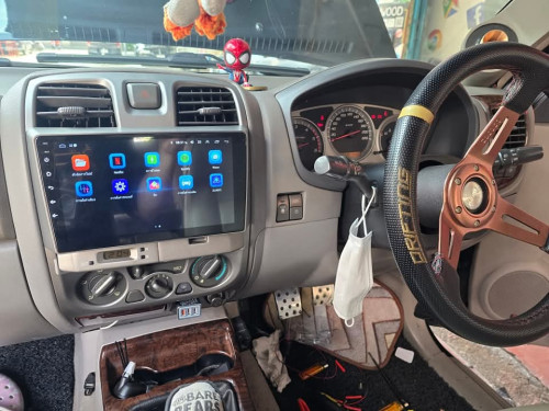 จอแอนดรอยตรงรุ่น isuzu d max โฉมเก่า เราก็เปลี่ยนให้ใหม่ได้ ไฉไลจริงๆ