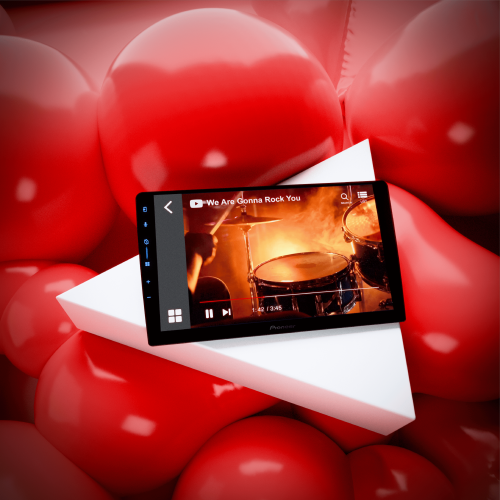 PIONEER DMH-AP6650BTหน้าจอขนาดใหญ่ WSVGA ขนาด 9 นิ้วจาก Pioneer ออกแบบมาอย่างสมบูรณ์แบบสำหรับรถยนต์ข 4