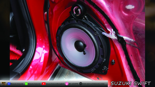 SUZUKI SWIFT 2017-2022 จัดชุดอัพเกรดเครื่องเสียงติดรถยนต์กันทั้งคัน จัดเต็มทั้งระบบ multimedia playe 2