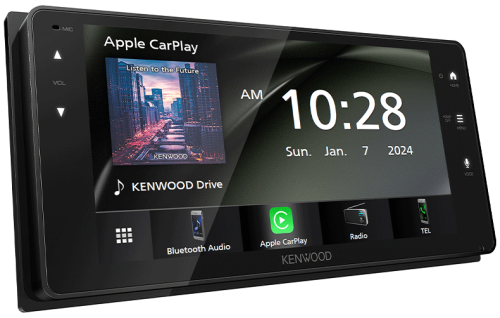 KENWOOD DMX723WS อุปกรณ์รับสัญญาณดิจิตอลมีเดียพร้อมจอภาพ ขนาด 200 mm. เหมาะสำหรับรถโตโยต้า 4