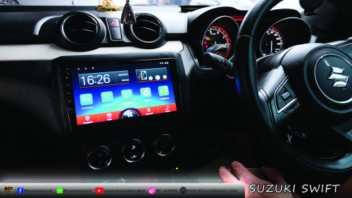SUZUKI SWIFT 2017-2022 จัดชุดอัพเกรดเครื่องเสียงติดรถยนต์กันทั้งคัน จัดเต็มทั้งระบบ multimedia playe 3