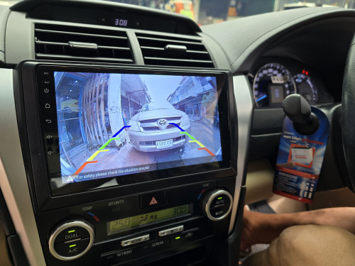 toyota camry 2016 เปลี่ยนจอแอนดรอยด์ตรงรุ่น monster spec ram6 rom 128 รองรับใส่ซิมเน็ต รองรับ carpla 6