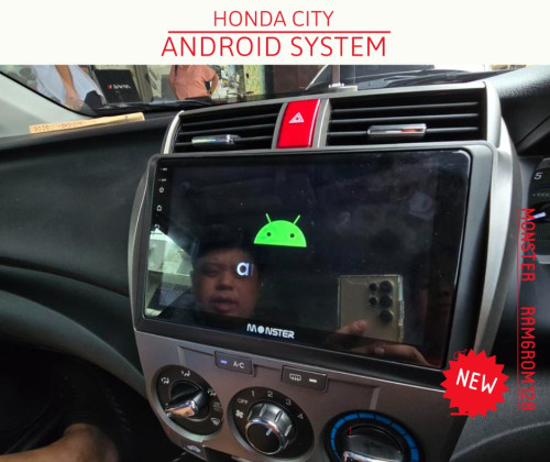 จอแอนดรอยด์ตรงรุ่น ติดตั้งง่าย ฟังก์ชันครบครัน honda city