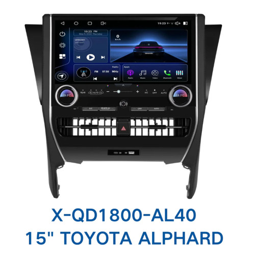 ONKYO X-QD1800-AL40 จอแอนดรอยตรงรุ่นสำหรับท่านเจ้าของรถ toyota alphard 1