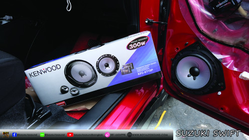 SUZUKI SWIFT 2017-2022 จัดชุดอัพเกรดเครื่องเสียงติดรถยนต์กันทั้งคัน จัดเต็มทั้งระบบ multimedia playe 5
