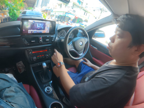BMW X1 E84 เดิมๆ มันยังไม่สุด…ต้อง “ล้ำให้มันรู้เรื่อง ติดตั้งจอแอนดรอยตรงรุ่น ที่ “บอยออโต้ซาวด์ คล