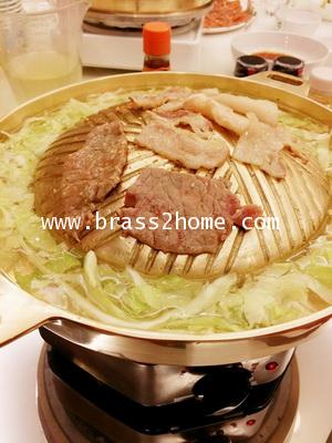 Set BIG 1. ชุดกระทะย่างเกาหลี ขนาด ใหญ่ พร้อมเตาไฟฟ้าอย่างดี (เตาขดลวดไฟฟ้า หมูกระทะ) ส่งฟรี EMS 1
