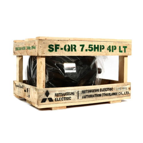 มอเตอร์ MITSUBISHI SF-QR 7.5 HP 380/415v 1450rpm O 38mm