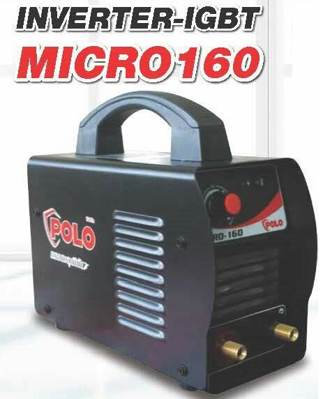 POLO ตู้เชื่อมไฟฟ้า รุ่น MICRO-160 - สีดำ