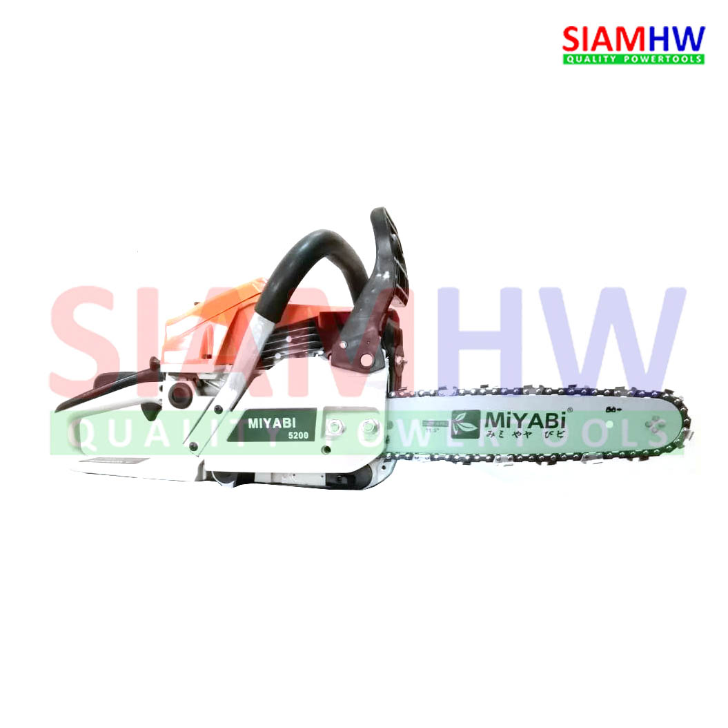SIAMHW เลื่อยยนต์ MIYABI 5200 (สำหรับงานหนักมาก)