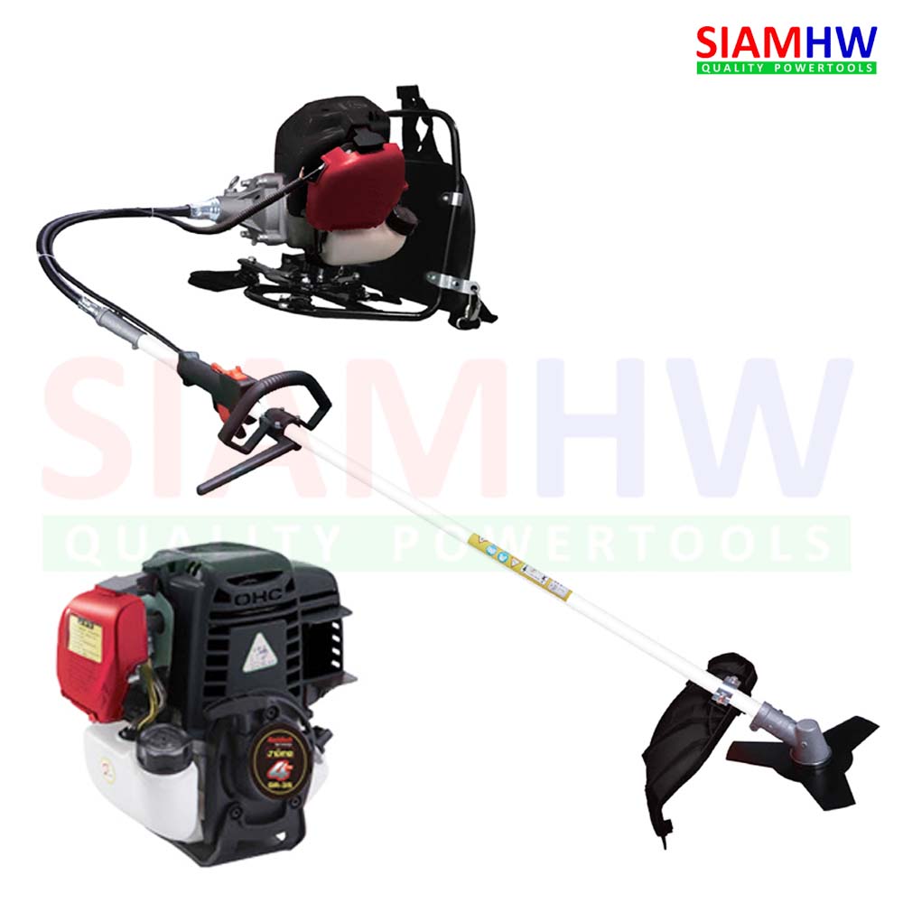 SIAMHW เครื่องตัดหญ้าก้านอ่อน (4จังหวะ) GR-35B  ทนทาน เงียบนุ่ม แรง