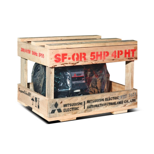 มอเตอร์ MITSUBISHI SF-QR 5 HP 380/415v 1450rpm O 28mm
