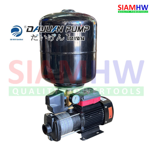 ปั๊มอัตโนมัติแรงดันสูง 5ใบพัด 5บาร์ DAYUAN ไดเจน HM4-5A 1000w