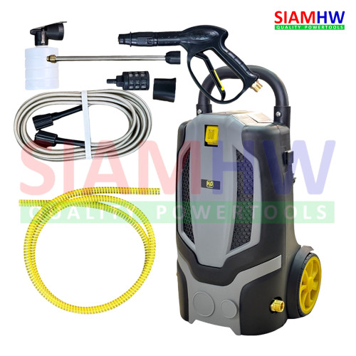 เครื่องฉีดน้ำแรงดันสูง H2O BM-LS Max 120 บาร์ 1800วัตต์ อินดั๊คชั่นมอเตอร์ ใช้งานได้อย่างต่อเนื่อง