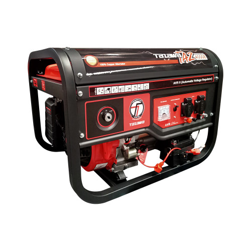 TAZAWA TAZ4000E เครื่องปั่นไฟ เบนซิน 3.2KW 7แรงม้า (กุญแจสตาร์ท) รับประกัน 1ปี *THIIE 1