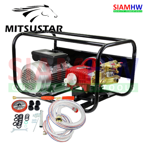 MITSUSTAR MSA-2222 ปั๊มพ่นยา 6หุน (ออโต้) พร้อมมอเตอร์ 2HP