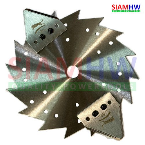 เสือป่า ชุดใบมีดเกี่ยวข้าว ตัดหญ้ารก หญ้าเหนียว เลือกซื้อได้ 1