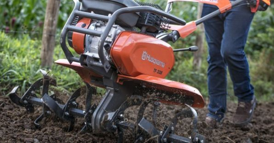 Husqvarna TF230 รถพรวนดิน เครื่องพรวนดิน สามารถพรวนหญ้าได้ 1