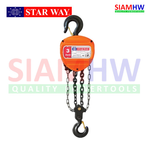 1T รอกโซ่ VITAL สามเหลี่ยม STAR WAY *BVIJC