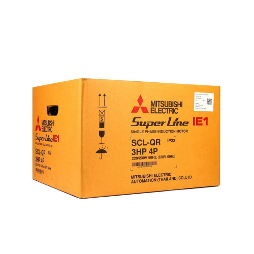 มอเตอร์ MITSUBISHI SCL-QR 3 HP 220v 1450rpm O 28mm 4