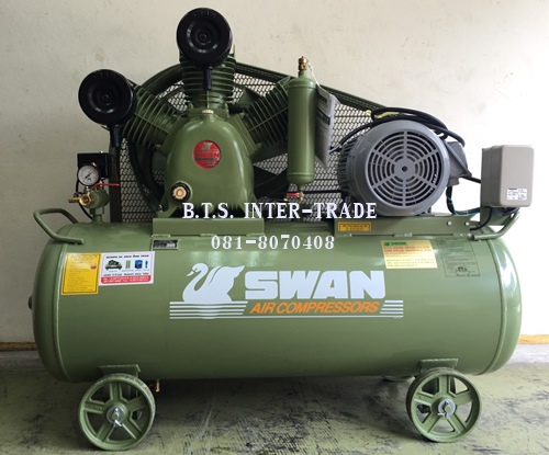 ปั๊มลม สวอน พร้อมมอเตอร์ รุ่น HWP-310/380V-237Lรุ่นแรงดันสูง