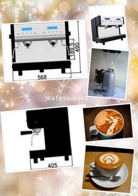 เครื่องชงกาแฟ 2 หัวชง GEE COFFEE MACHINE 3