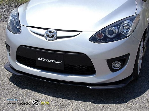ชุดแต่งรอบคัน Mazda 2 ทรง Mz custom (ลิ้นต่อ)
