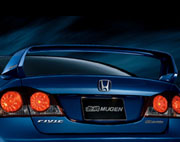 สปอยเลอร์หลัง Honda Civic06 ทรง Mugen (ABS)