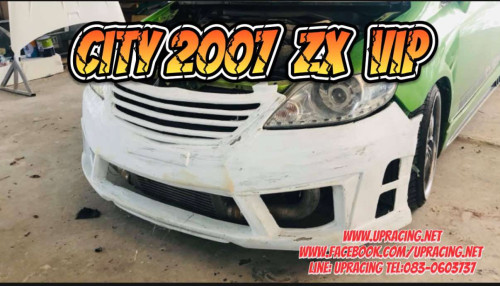 กันชนหน้า City 07 ZX ทรง VIP