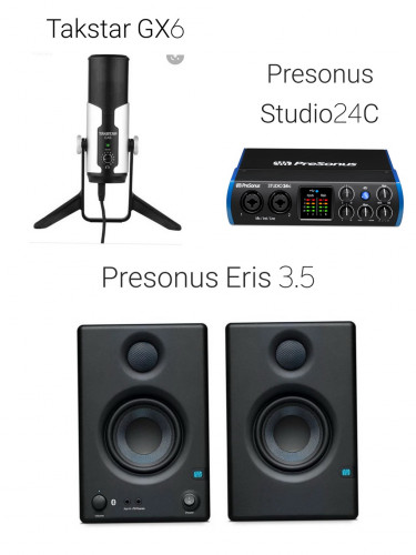Promotion Set #1 Presonus (Studio24C+Eris3.5+GX6)