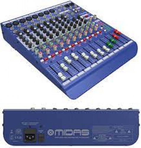  MIDAS DDA DM12 Live and Studio Audio Analog Mixer