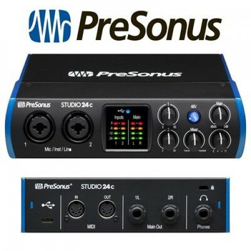 PreSonus Studio 24 USB Audio Interface