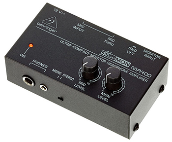 Behringer discount headphone monitor