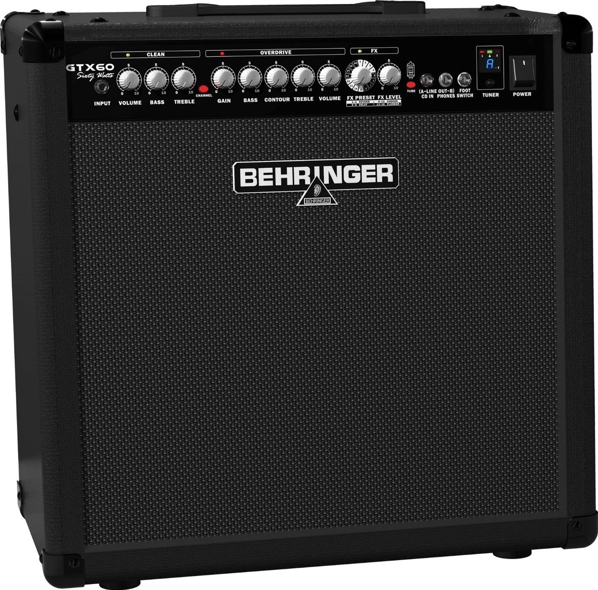 BEHRINGER GTX60 60 Watt Tube Modelling Amp with FX