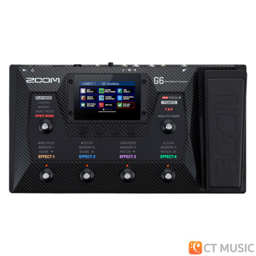 ZOOM G6 Multi-Effects Processors