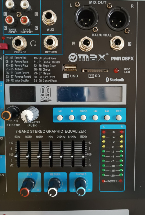 Max PMR08Fx USB & BlueTooth