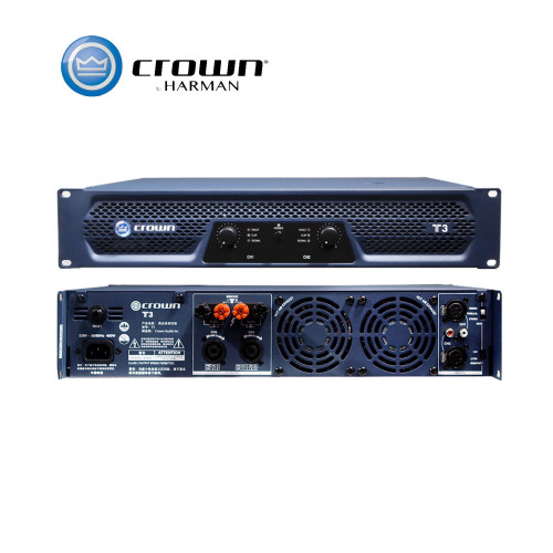 CROWN T3 Power Amplifier 2 ch