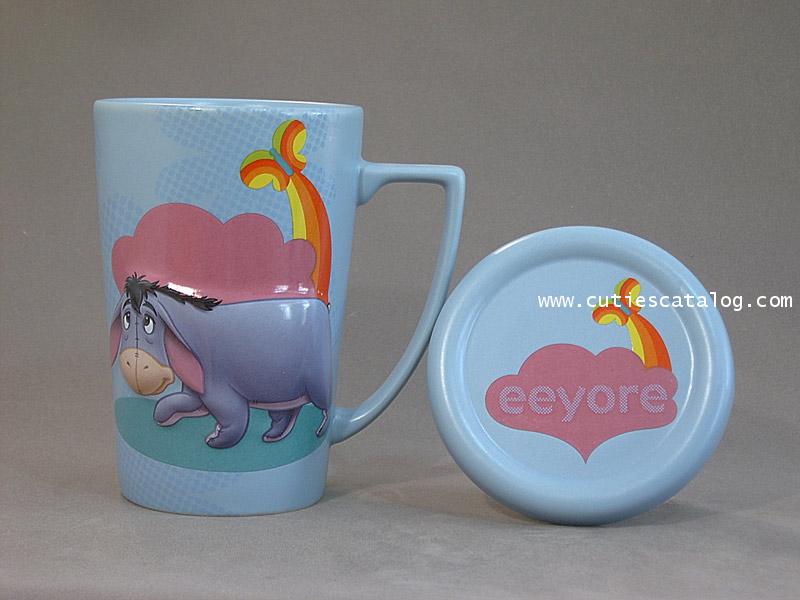 แก้วดิสนีย์ ชุดมีฝาปิด ลายอิยอร์(eeyore cover mug)